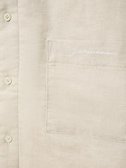 JACQUEMUS - La Chemise Boulanger Cotton Shirt