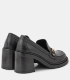 See By Chloé Signature 75 leather loafer pumps