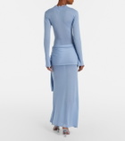 Aya Muse Lace-trimmed maxi dress