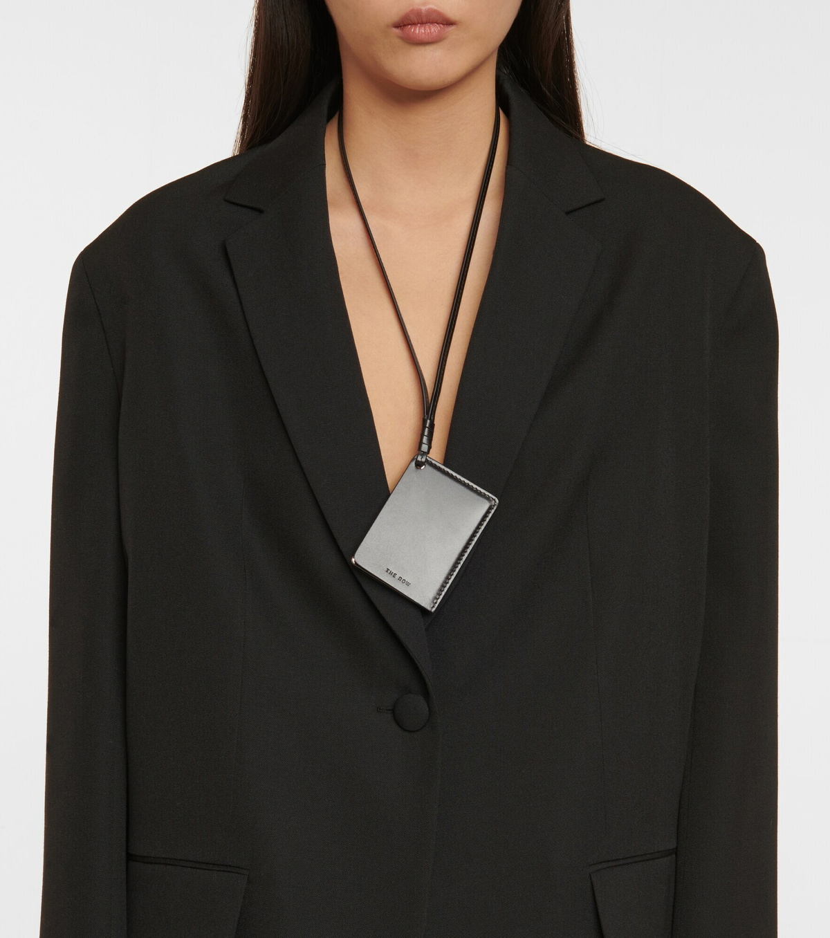 the row❤️ケース The Row - Leather mirror case The Row