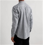 Barbour White Label - Fitzgerald Button-Down Collar Gingham Cotton-Flannel Shirt - Gray
