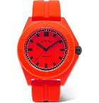 Bamford Watch Department - Mayfair Rubber Watch - Red