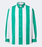Jacquemus Camargue striped cotton poplin shirt