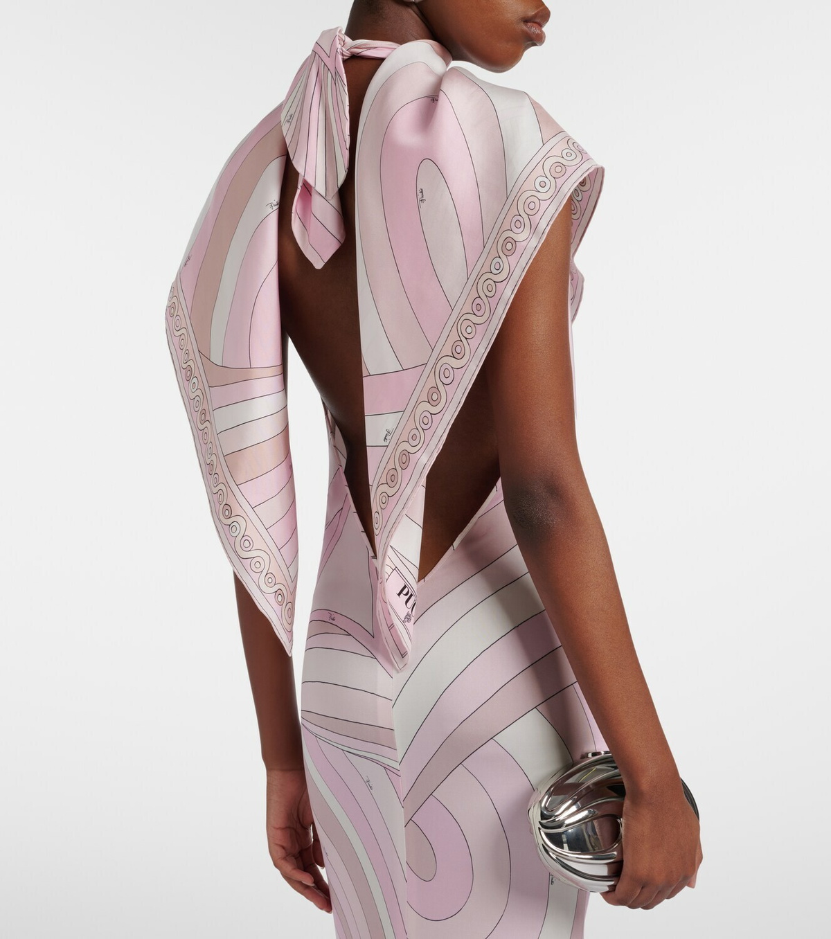 Pucci Iride silk twill scarf