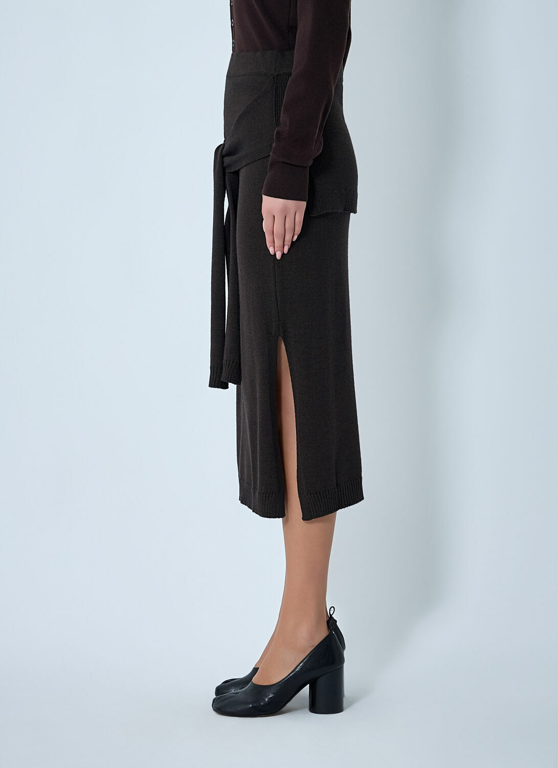 Lemaire Trompe L’Oeil Midi Skirt