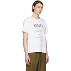 Kenzo White Vintage Classic Fit T-Shirt