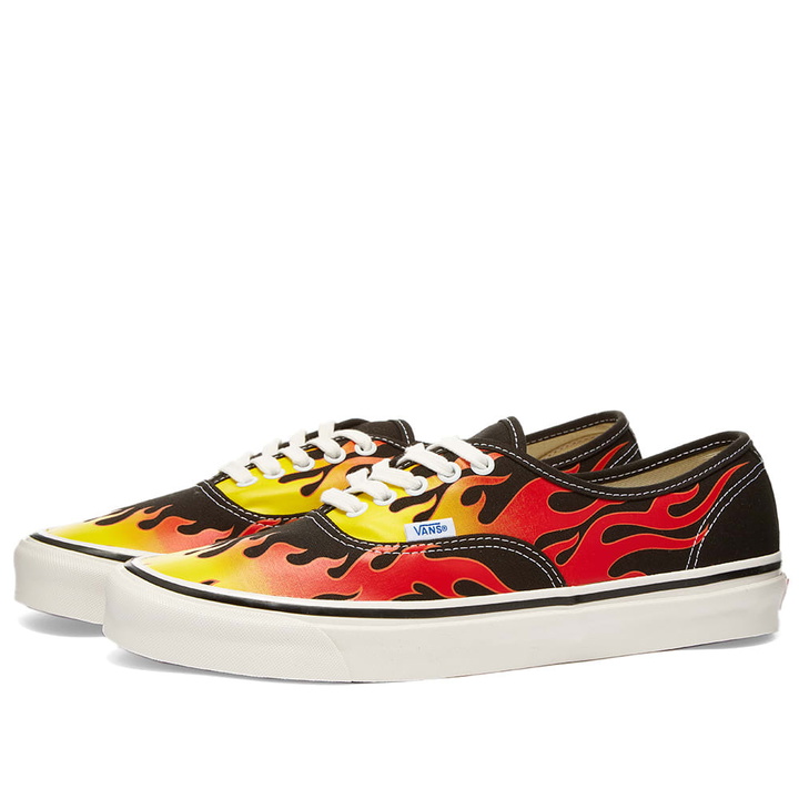 Photo: Vans Men's UA Authentic 44 DX Sneakers in Epic Flame/Black/True White