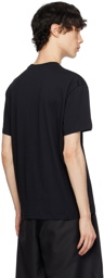 JW Anderson Black Embroidered T-Shirt