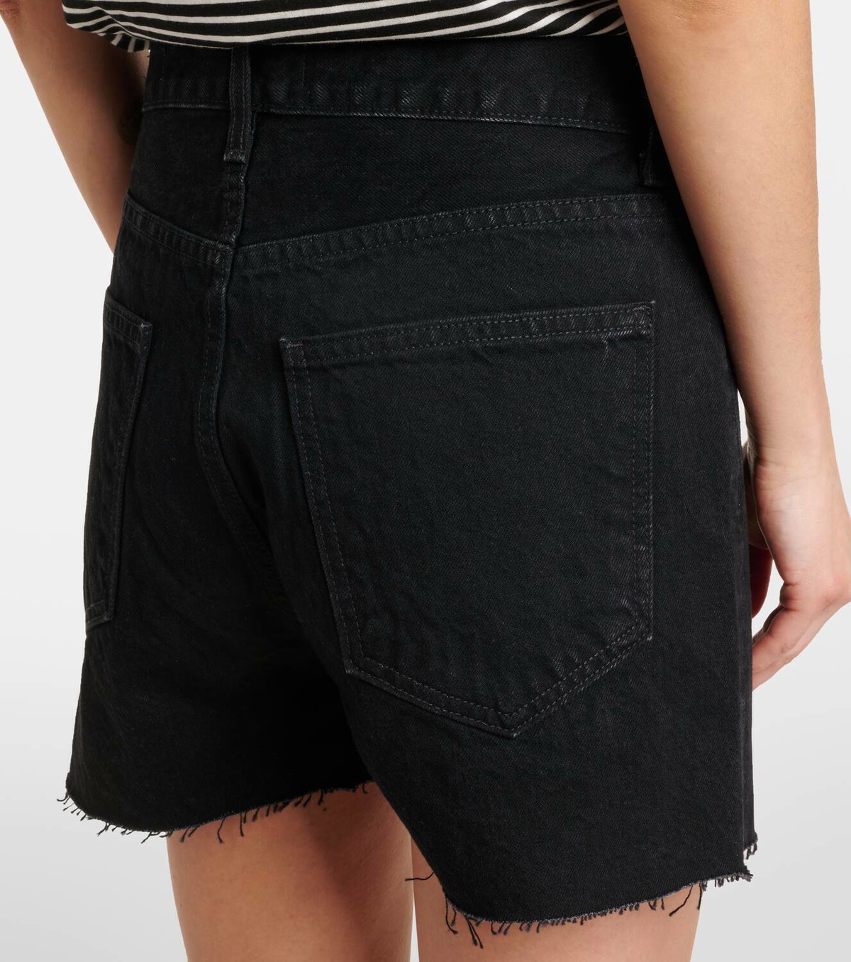 Nili Lotan Cobain low-rise denim shorts
