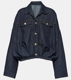 Dries Van Noten Denim blouson jacket