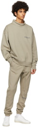 Essentials Grey Pullover Mock Neck Sweatshirt