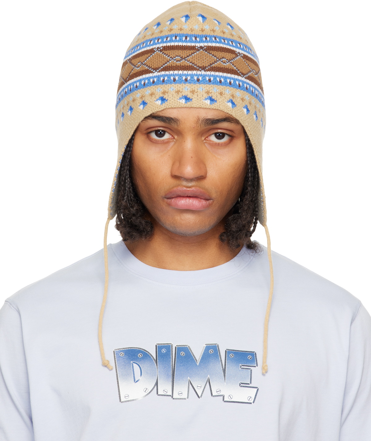 Dime Gray Gradient Skullcap Beanie Dime