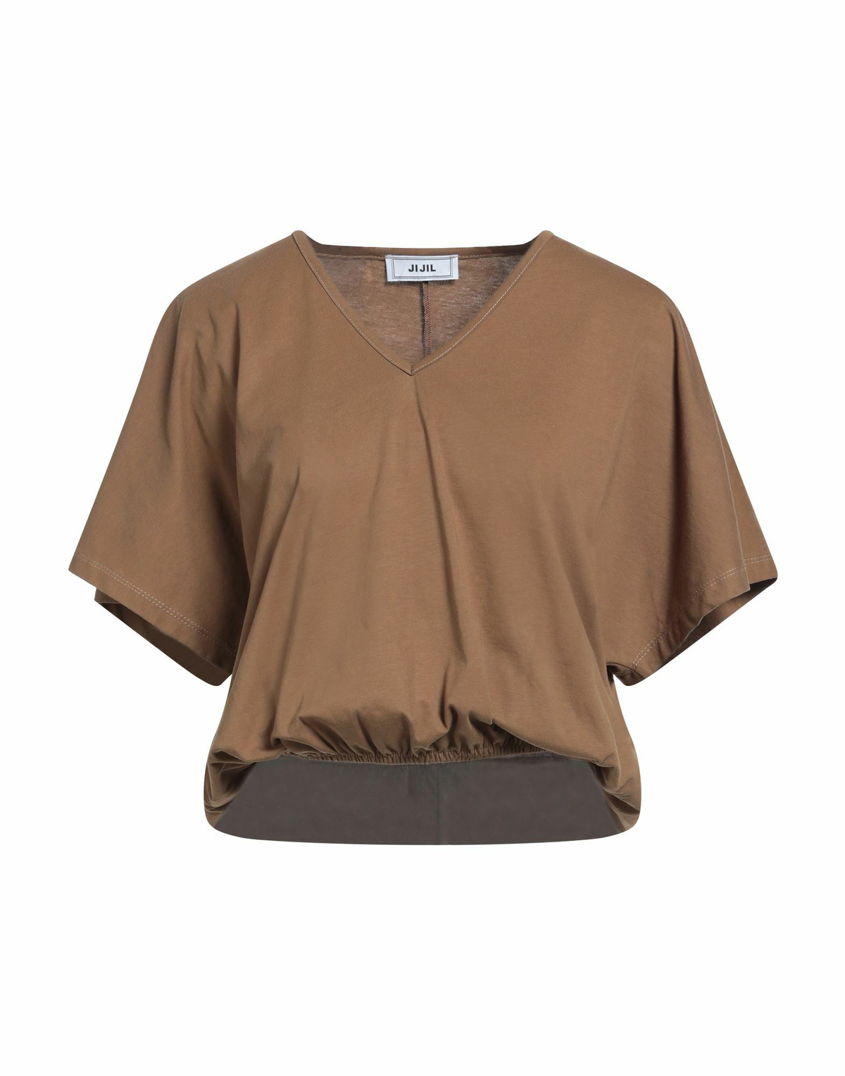 Jijil Womens T-shirt Khaki