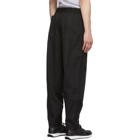 Comme des Garcons Shirt Black Poplin Workstitch Trousers