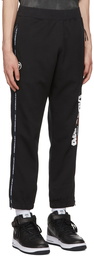 AAPE by A Bathing Ape Black Cotton Lounge Pants