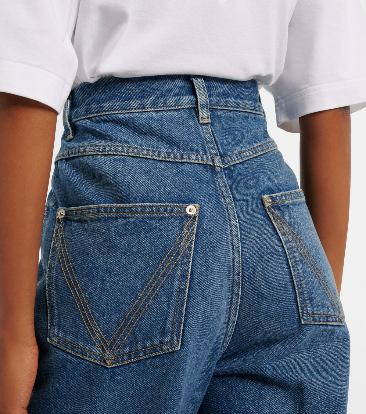 Bottega Veneta High-rise flared jeans