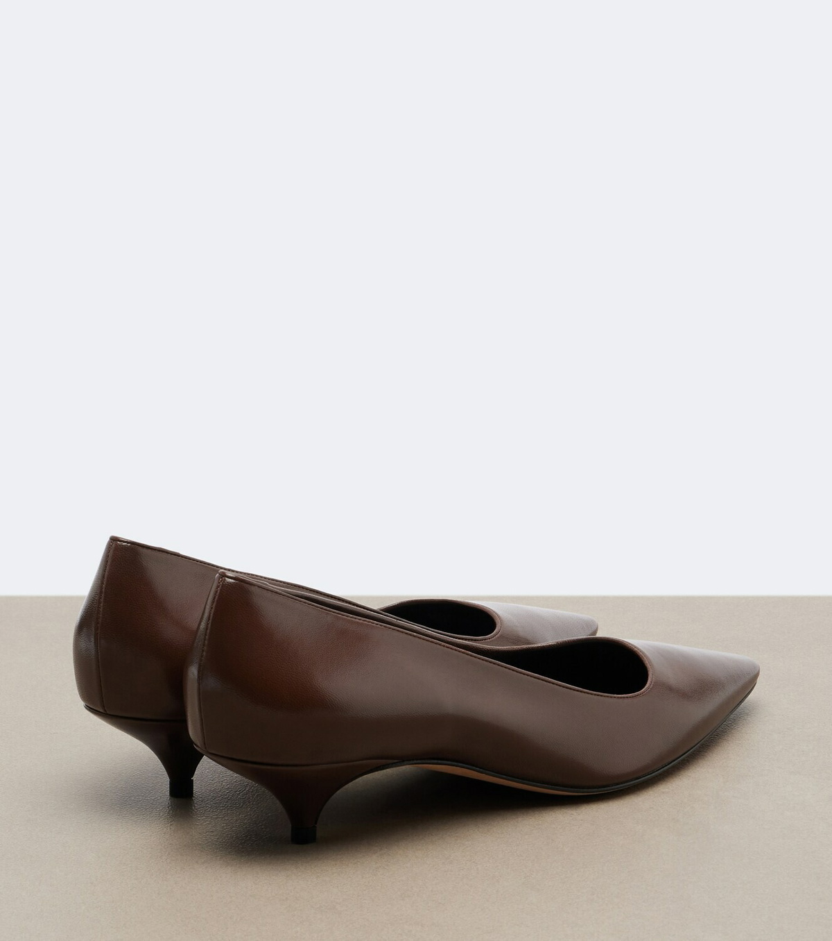 The Row Liisa leather pumps