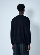 Comme des Garçons Homme Logo Print Cotton Sweater