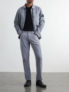 Stone Island - DENIM Straight-Leg Corroded Bull Denim-TC Jeans - Gray