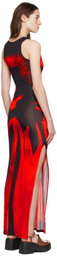 Louisa Ballou Red Sea Breeze Maxi Dress