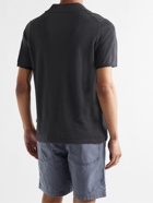 NN07 - Ryan Cotton and Linen-Blend Polo Shirt - Gray