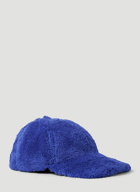 Marni - Faux Fur Cap in Blue