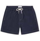Mr P. - Mid-Length Swim Shorts - Blue