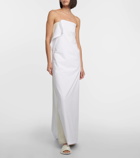 The Row Bernette cotton gown