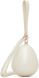 Simone Rocha Off-White Pearl Egg Bag