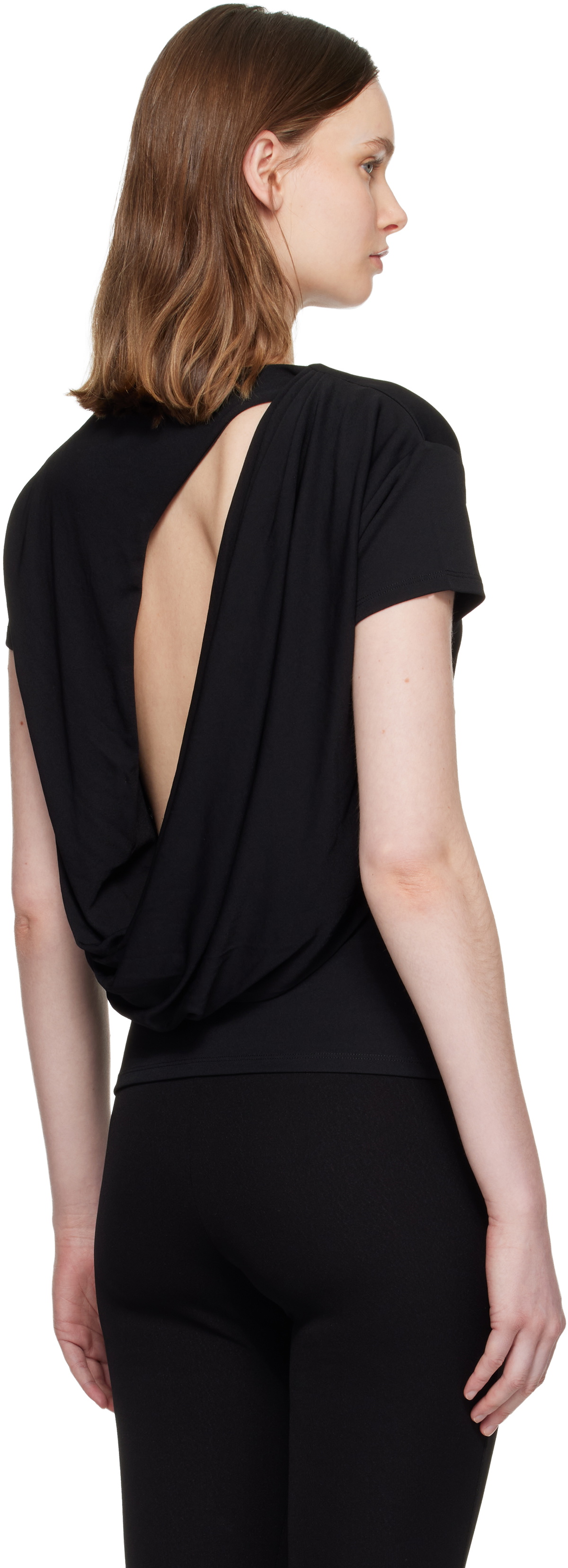 JACQUEMUS Black 'The Mistral' Top