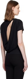 JACQUEMUS Black 'The Mistral' Top