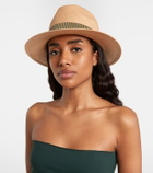 Eres Leone straw Panama hat