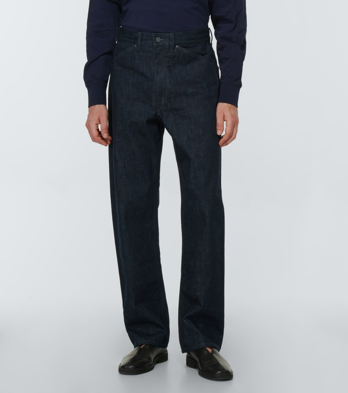 Lemaire - Seamless mid-rise straight jeans Lemaire