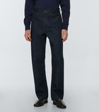 Lemaire - Seamless mid-rise straight jeans