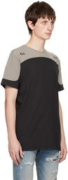 Off-White Black & Taupe Arrow Outl Block T-Shirt