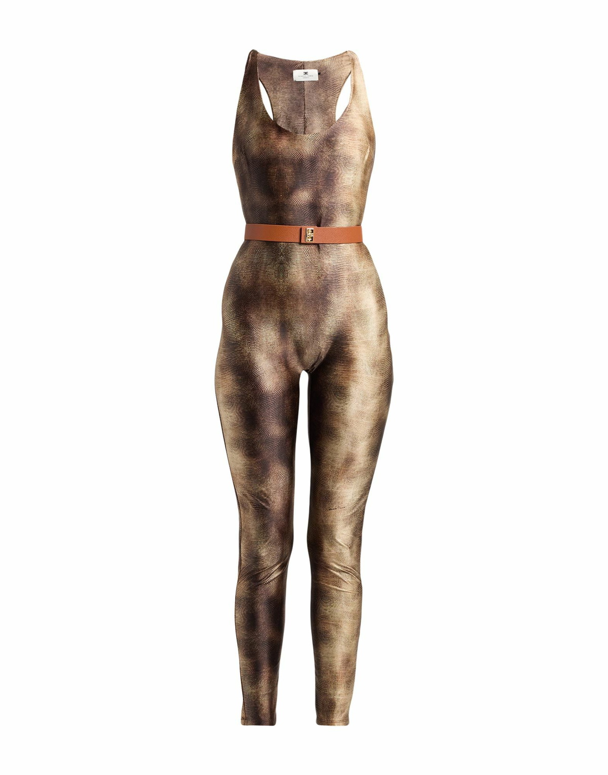 Elisabetta Franchi Womens Jumpsuit Sand