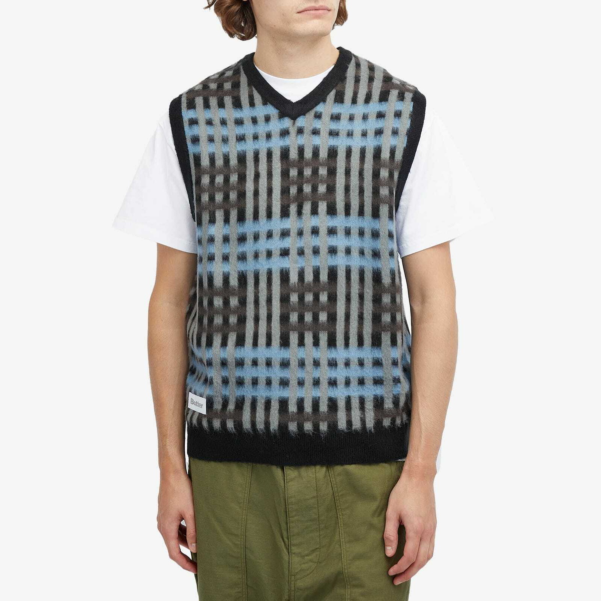 Butter Goods Checker Knit Vest バターグッズ Butter Goods - Checker 