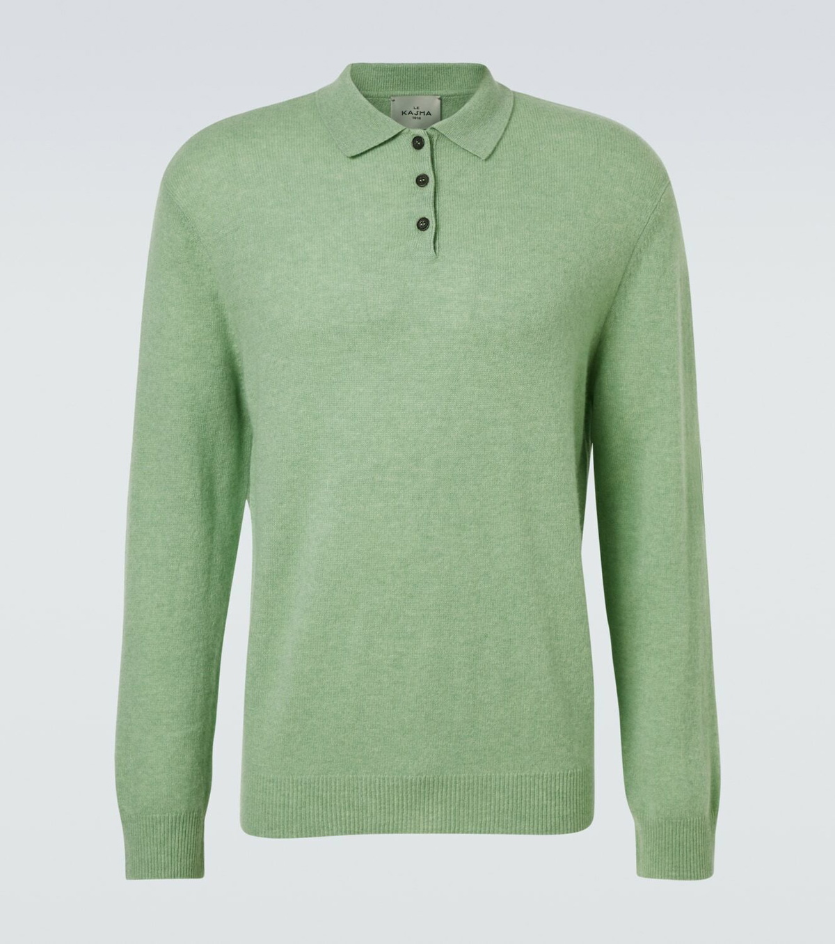 Le Kasha Crete cashmere polo sweater