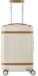 Paravel Beige Aviator Carry-On Suitcase