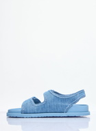 Birkenstock 1774 Milano Stone Washed Denim Sandals