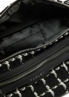 Varley Roby Checked Wool-blend Belt bag - Black - One Size