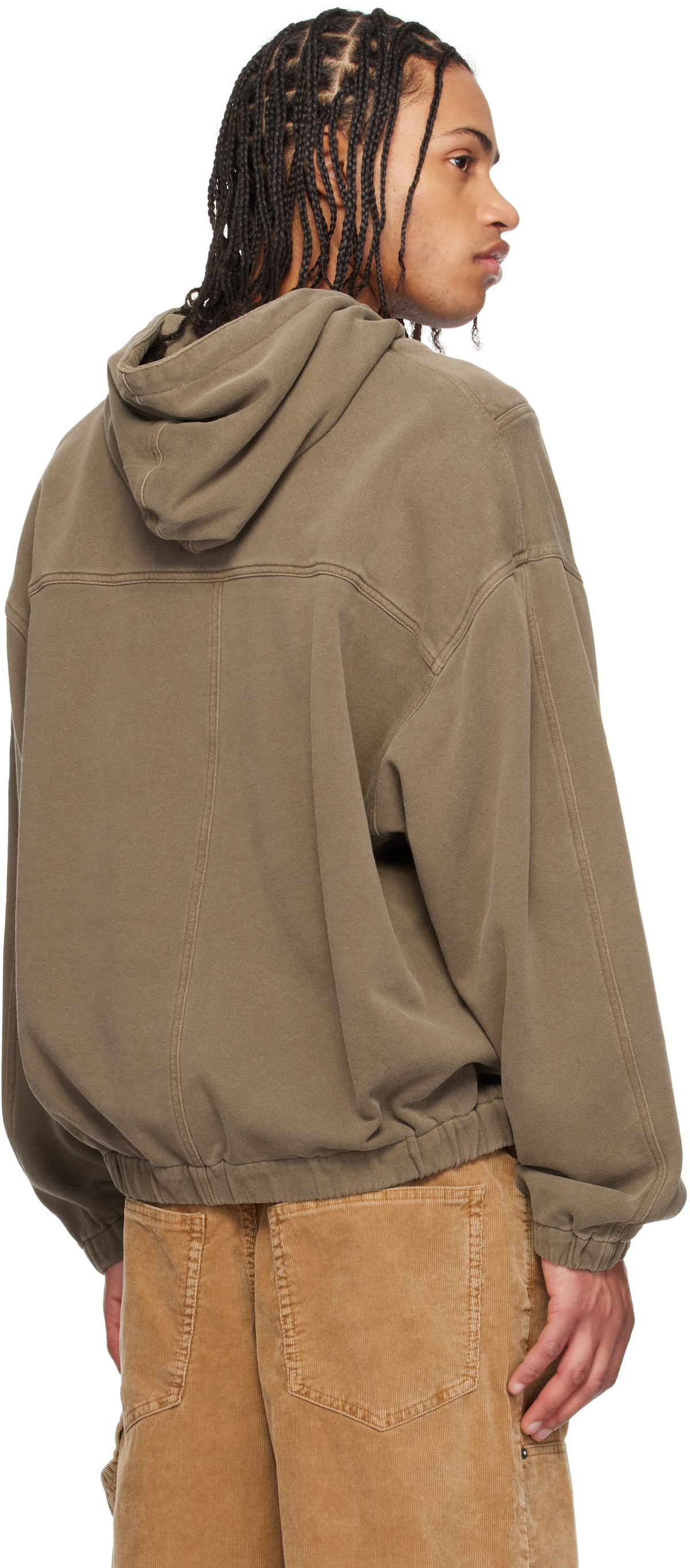Isabel Marant Khaki Yanis Hoodie