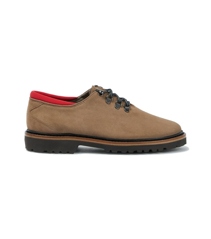 Photo: Kiton - Suede lace-up shoes