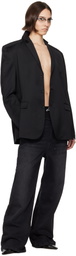 Prototypes Black Outline Tailored Blazer