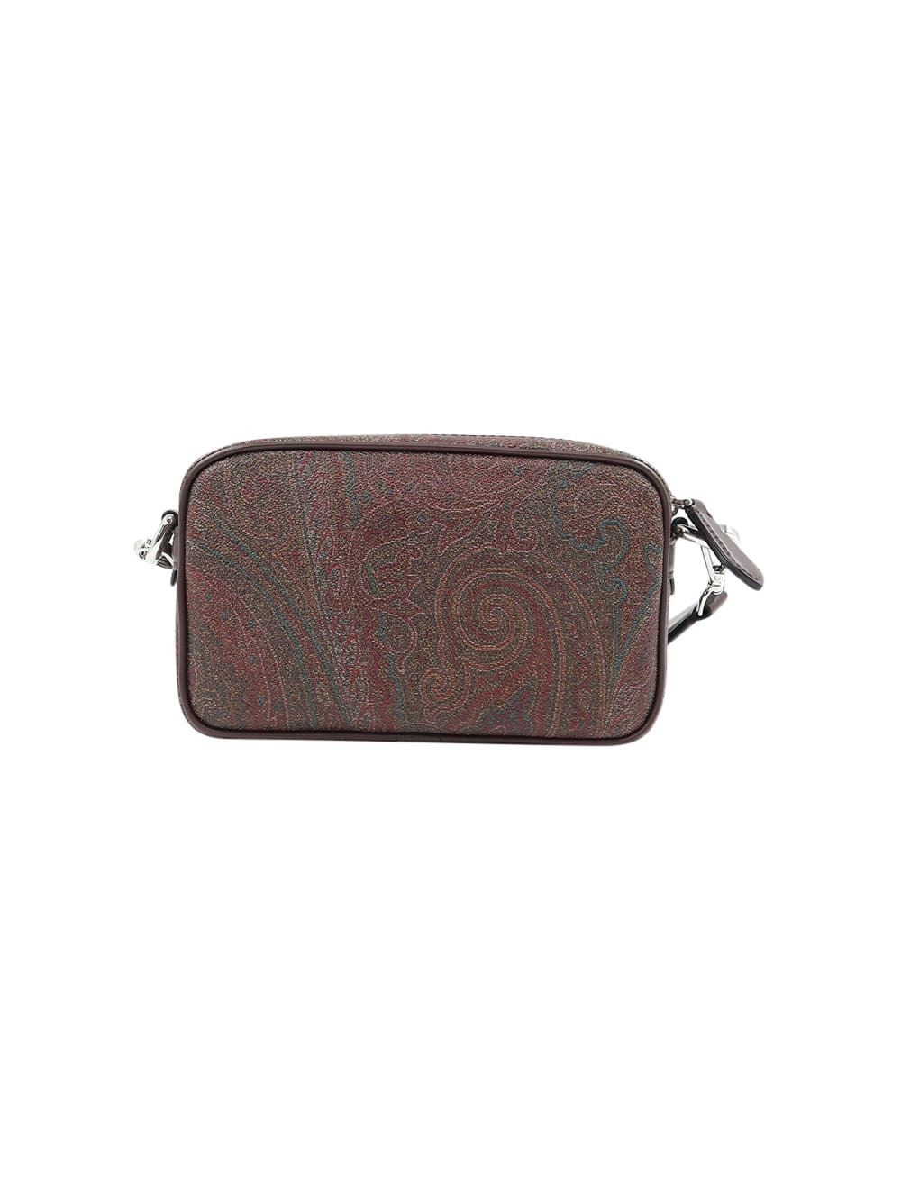 Etro Perforated Raffia Shoulder Bag Etro