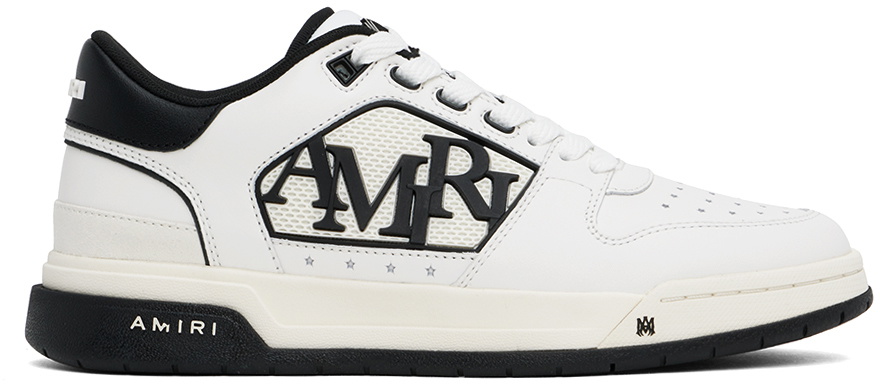 スニーカー Amiri White Leather Classic Low Sneakers Amiri Logo Leather Classic Low-Top Sneakers | Saks Fifth Avenue