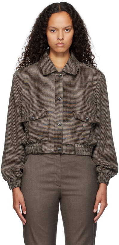 Photo: The Garment Brown Sion Bomber Jacket