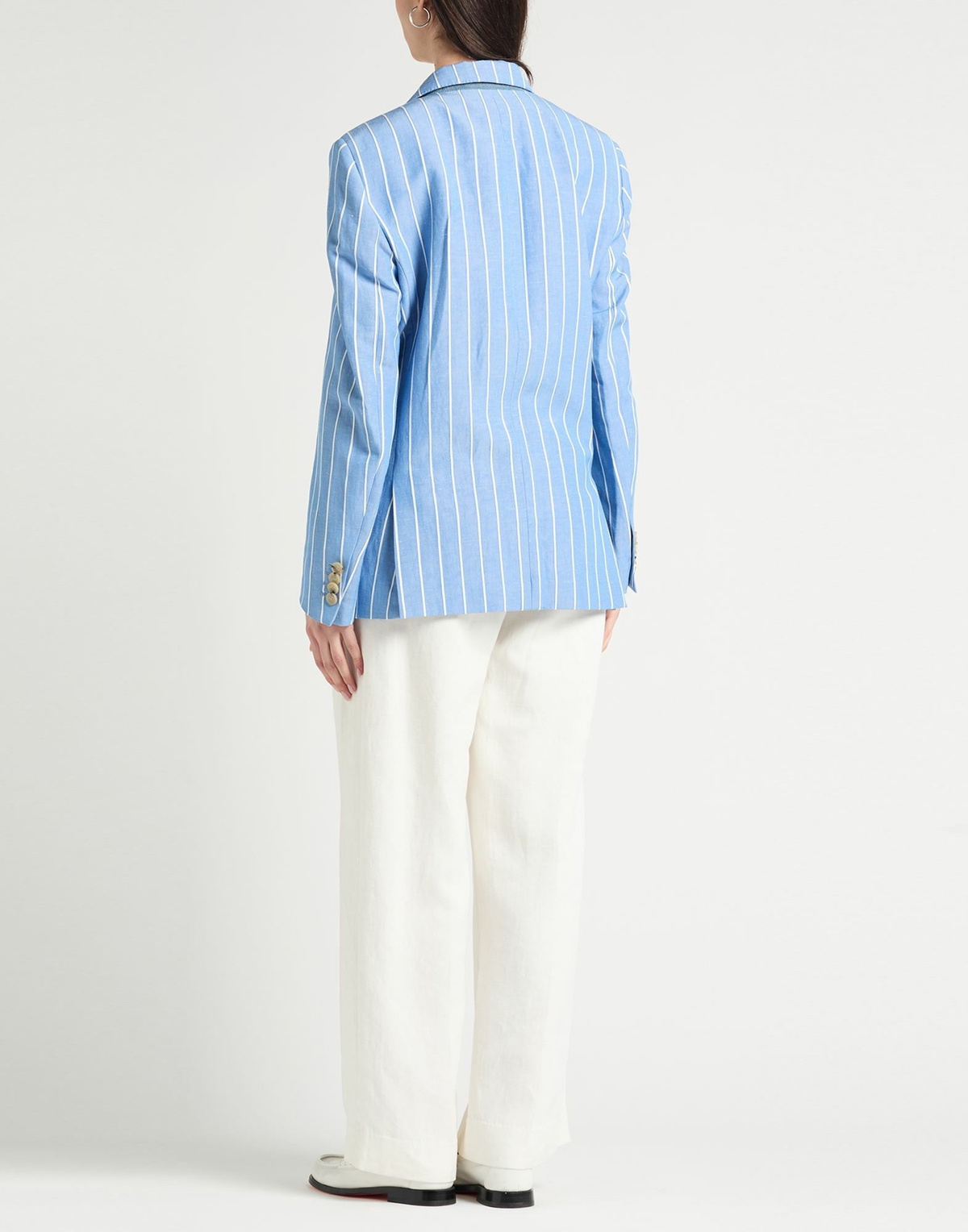 Stella Mccartney Womens Blazer Light in Blue