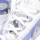 Adidas Men's Adi2000 'Snake' Sneakers in White/Stone/Purple