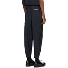 3.1 Phillip Lim Navy and White Wool Pinstripe Cargo Pants